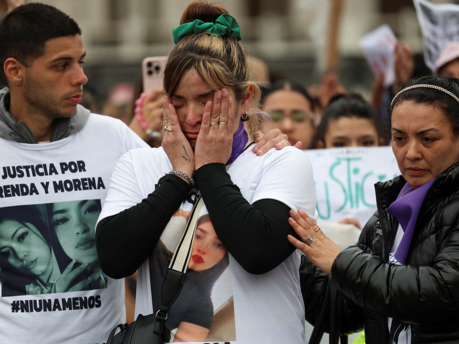 Thousands protest livestreamed murder of 2 women, young girl in Argentina | Crime News