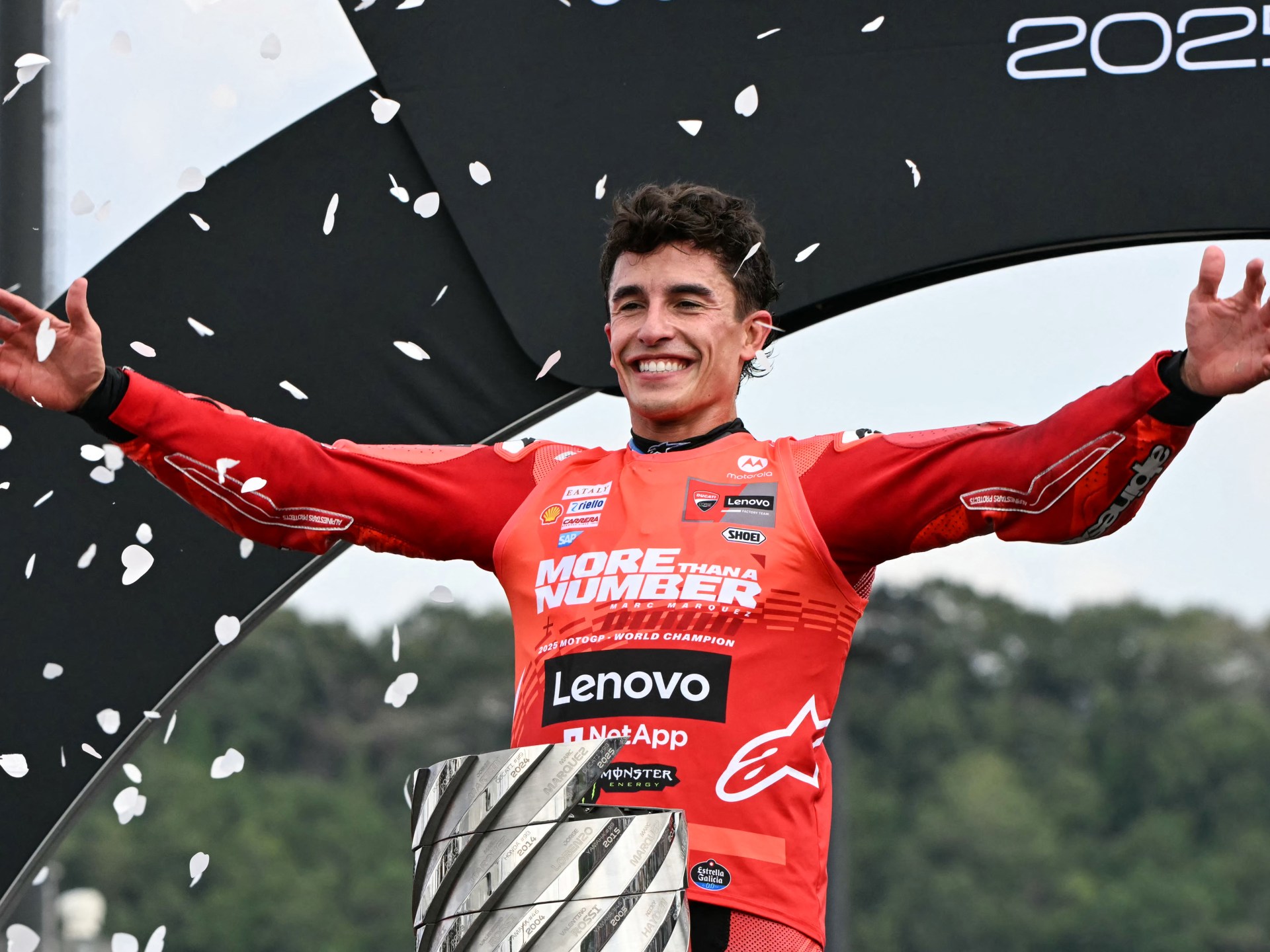 Marc Marquez wins 2025 MotoGP world championship at Japanese Grand Prix | Motorsports News