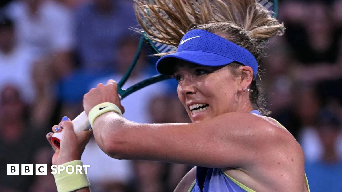 Australian Open 2026: Great Britain’s Katie Boulter beaten by Belinda Bencic